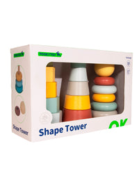 Torre Apilable de Madera 3 Figuras - 6