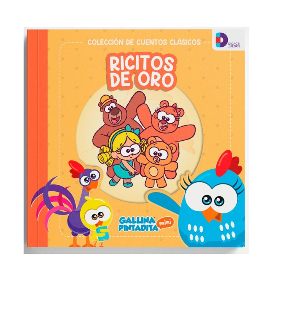 Cuentos Clasicos Gallina Pintadita: Ricitos De Oro-Didactijuegos