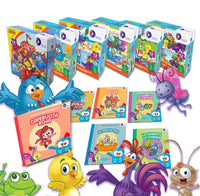 Pack Gallina Pintadita Rompecabezas + Cuento 2 Pz a Elegir - 1