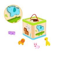 Clasificador De Formas Animales Para Bebes Coordinación 8 Pz - 1