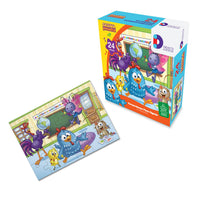 Colección Completa La Gallina Pintadita 7 Rompecabezas + 6 Cuentos Infantiles + 1 Dije De Plata .925 - Pollito Amarillito- La Cucarachita- Didacti Juegos - 5