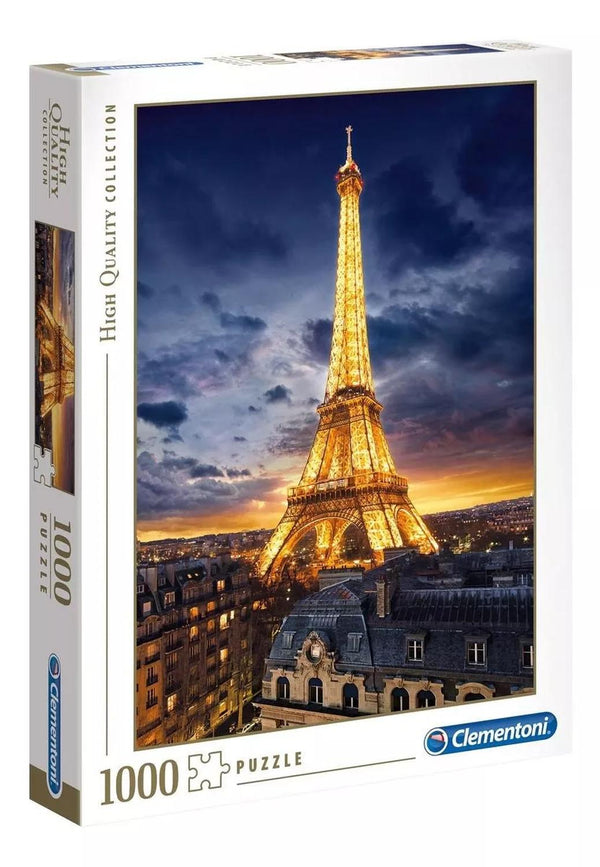 Rompecabezas Torre Eiffel (Compact Pro-Ecología) 1000 Piezas