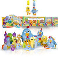 Kit de colección de Libros y titeres de dedo de la Gallina Pintadita - 7