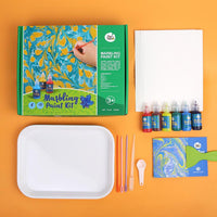 Kit De Pintura De Mármol 6 Colores DIY Arte Aprendizaje - 2