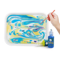 Kit De Pintura De Mármol 6 Colores DIY Arte Aprendizaje - 4
