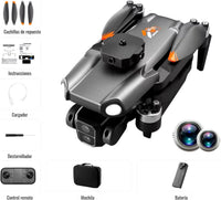 Drone  S119 4k Con 2 Camaras Y 3 Baterias, Radio Control Y Estuche - 2