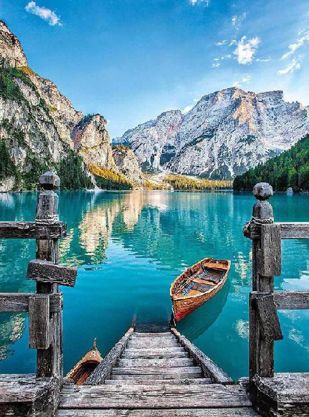 Rompecabezas Lago Azul 500 Piezas Clementoni