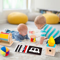 Kit Sensorial para Recién Nacidos: Juguetes Seguros y Suaves para el Desarrollo Sensorial y Motor en el Primer Año - 2