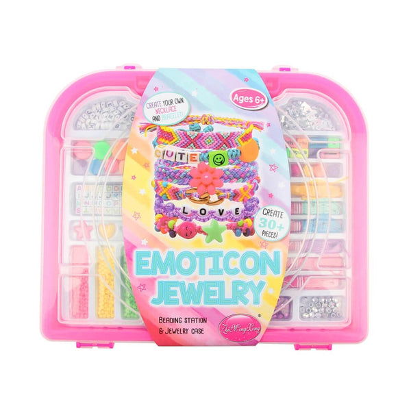 Conjunto de cuentas, joyería de emoticonos