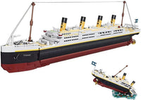 Set del mitico titanic de 2022 piezas 2 en 1 de alta calidad - 1