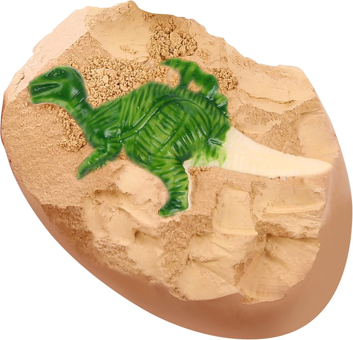 Kit de excavación de huevos Dino – 6 dinosaurios para excavar y pintar; juguetes STEM para niños de 5 años +