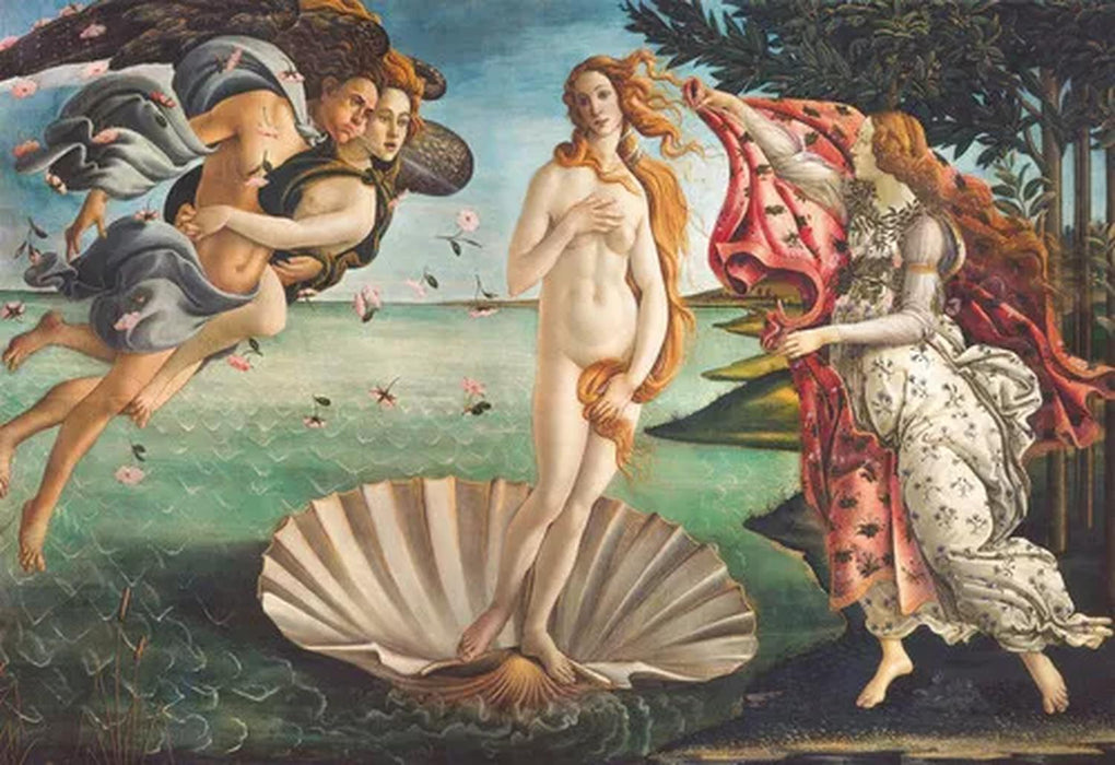 Rompecabezas Nacimiento De Venus Botticelli 2000 Piezas