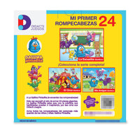 Rompecabezas Pieza Gigante Gallina Pintadita Escuela 24 Pz - 9