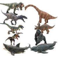 Kit de 9 Figuras Coleccionables de Dinosaurios Jurassic - 1