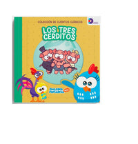 Cuentos Clasicos Gallina Pintadita: Los Tres Cerditos -Didactijuegos - 1