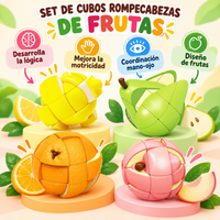 Set de Cubos Mágicos Frutas - 4