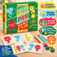 Juegos de Mesa Pim Pam Pum - 4