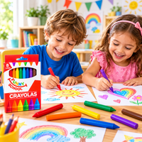 Crayolas Delgadas 8 Piezas - 3