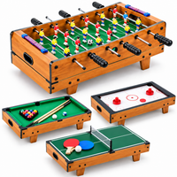 Mesa de Juegos 4 en 1: Futbolito, Billar, Hockey y Ping Pong - 2