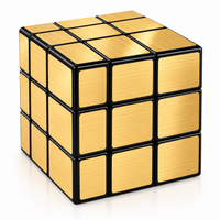 Cubo Magico Mirror Cube - Espejo 3X3 Dorado Destreza - 1