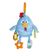 Kit de Boliche, Peluche 5 actividades y Rompecabezas Progresivo Gallina Pintadita - 2