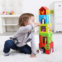 Juego De Bloques Apilables Animales 10 Piezas Nesting Boxes - 3