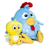 Combo Peluches Oficiales Gallina Pintadita y Pollito Amarillito - 1