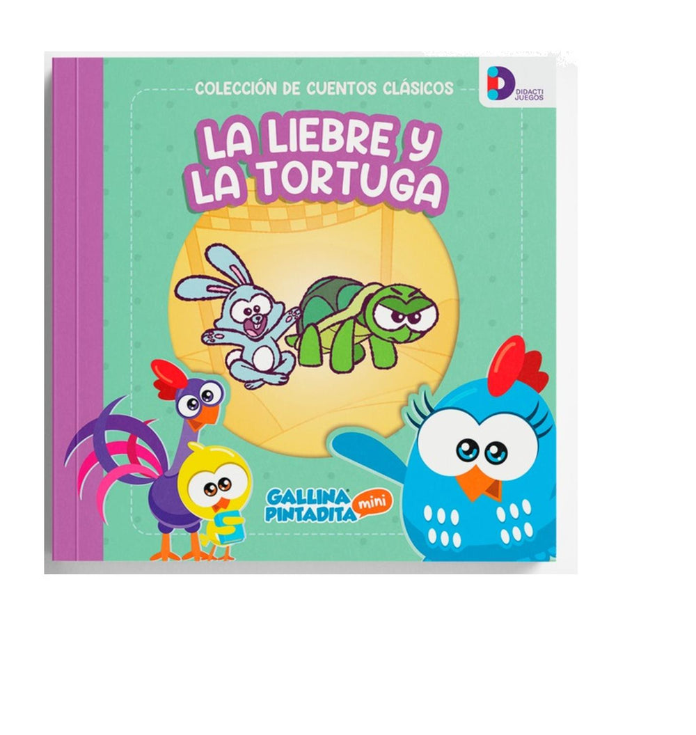 Cuentos Clasicos Gallina Pintadita: La Liebre Y Tortuga-Didactijuegos