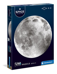 Rompecabezas NASA Espacio Luna Redondo 500 piezas Clementoni - 1