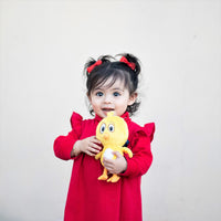 Combo Peluches Oficiales Gallina Pintadita y Pollito Amarillito - 5
