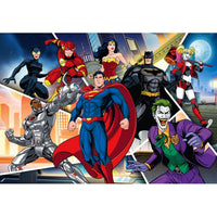 Rompecabezas 104 DC Comics Liga De La Justicia Y Villanos 100 Piezas - 2