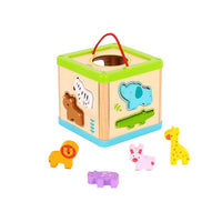 Clasificador De Formas Animales Para Bebes Coordinación 8 Pz - 2