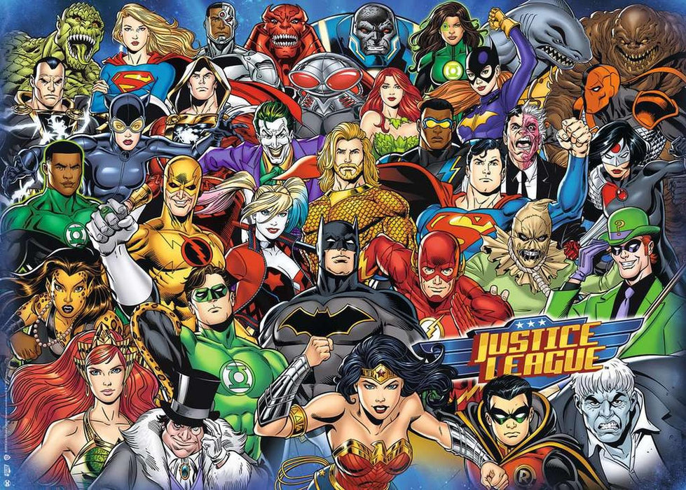 ROMPECABEZAS DC COMICS 1000 PIEZAS RAVENSBURGER