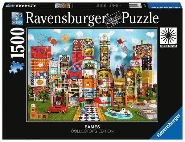 Rompecabezas Casa De Las Tarjetas Fantasticas 1500 Piezas Ravensburger