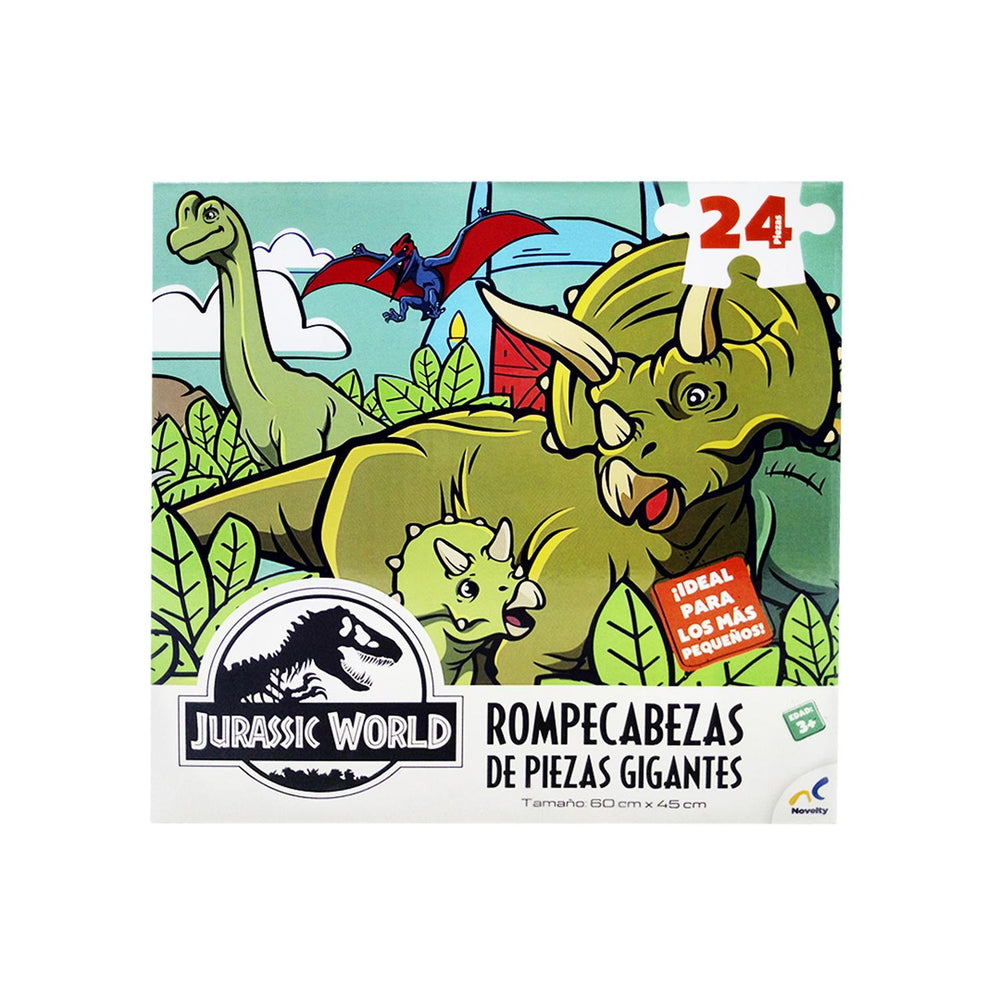 Rompecabezas Jurassic World 24 Piezas Gigantes Dinosaurios