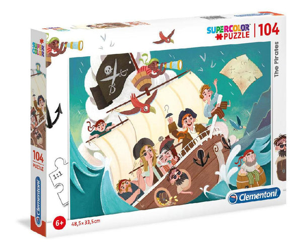 Rompecabezas Los Piratas 100 Piezas Clementoni