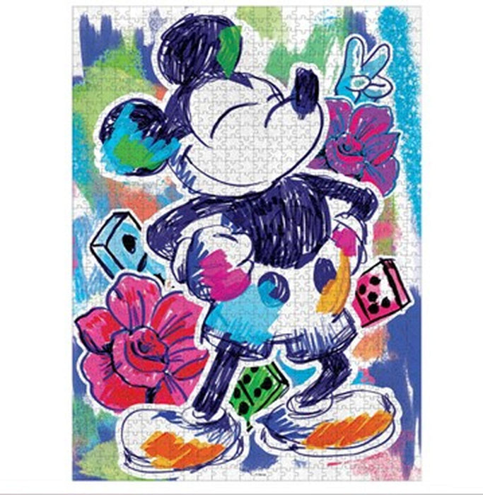 Rompecabezas Coleccionable Mickey Mouse Colores 1000 Piezas