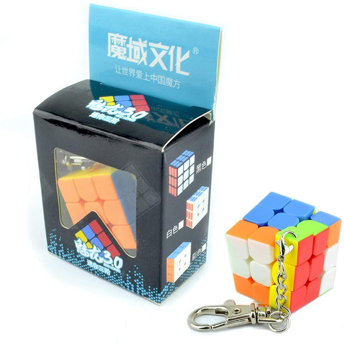 Paquete De 20 Llaveros Cubo Magico 3x3 3 cm Para Revender