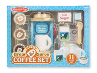 Wooden Brew & Serve Coffee Set - 4