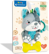 Sonajero Blandito Perrito, Bebes Colgante Sonido- Clementoni - 1