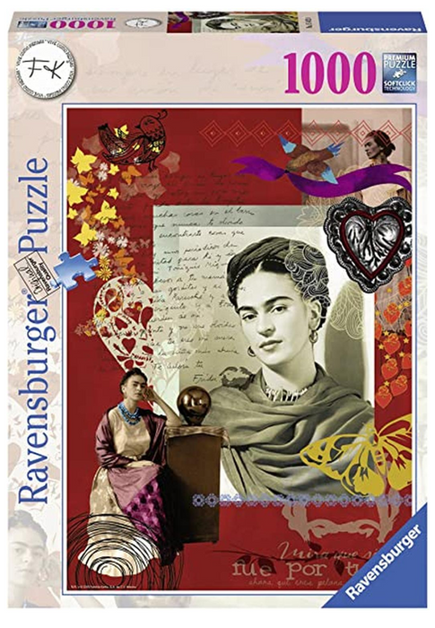 Rompecabezas Frida Kahlo:Portaretrato 1000 Piezas Ravensburger