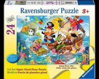 Rompecabezas Vida De Piratas 24 Piezas Gigantes Ravensburger - 1