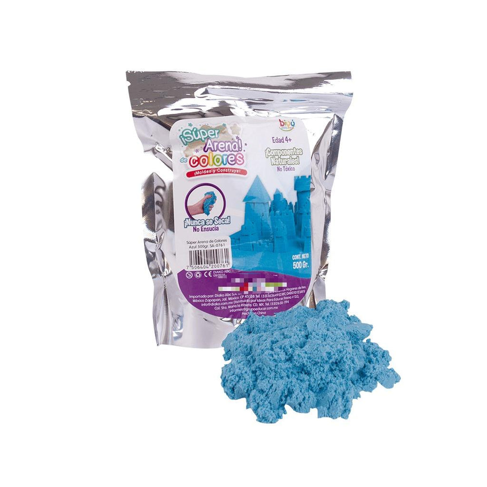 Super Arena Color Azul 500 Grs