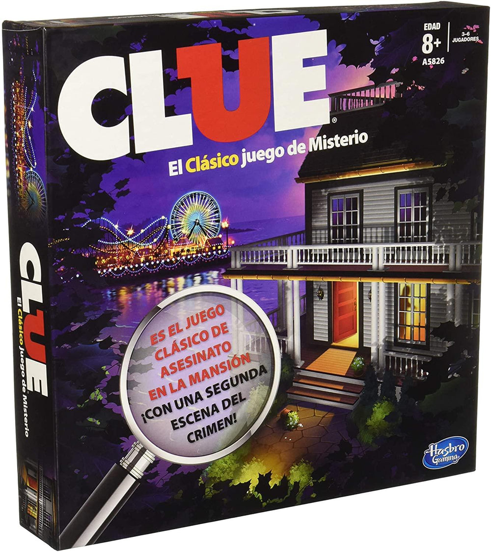 Juego De Mesa Clue Misterio Hasbro