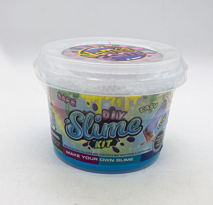 Slime Grande en Bote con Bolitas Cruch varios colores