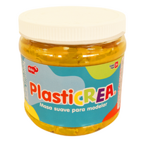 Plasticrea Amarilla Masa Suave Para Modelar 1Kg - 2