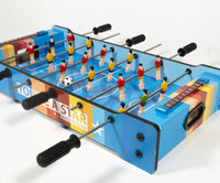 Futbolito y Hockey Juego de Mesa Portátil 2 en 1 de Madera - 7
