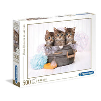Rompecabezas Gatitos Y Jabon 500 Piezas Clementoni - 1