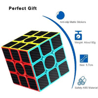 Cubo Magico 3X3 - Meilong Carbon Fiber Destreza - 7
