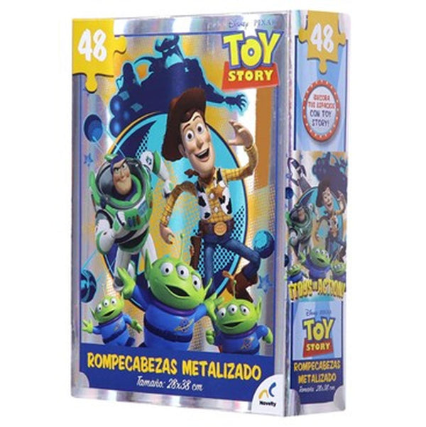 Rompecabezas Metalizado Toy Story 48 Piezas